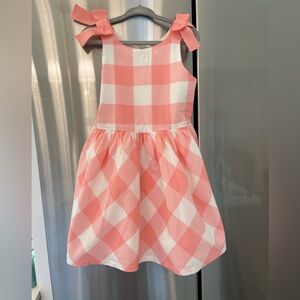 Carter's Pink and White Checkered Dress